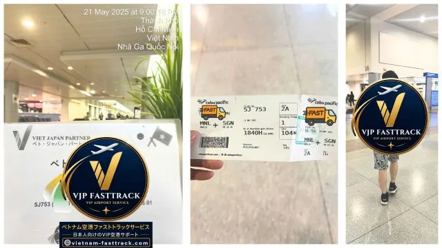 5J753 | Manila → Hồ Chí Minh | Hướng dẫn nhập cảnh Tân Sơn Nhất – VJP FASTTRACK