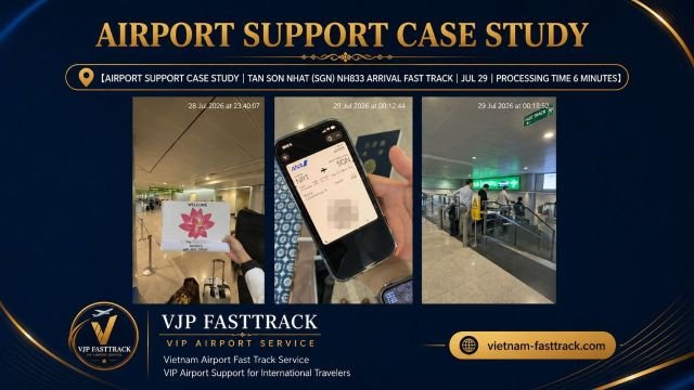 NH833 | Tan Son Nhat Arrival Fast Track Case Study