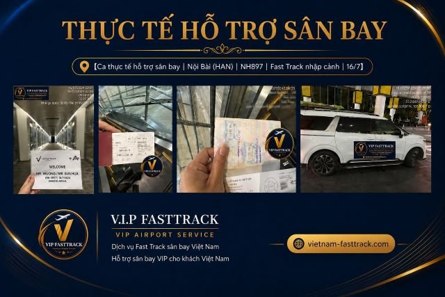 NH897 Noi Bai Executive Arrival | VVIP Nội Bài + Limousine