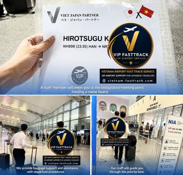 NH898 Hanoi to Tokyo Narita | Noi Bai Airport Departure Fast Track Guide
