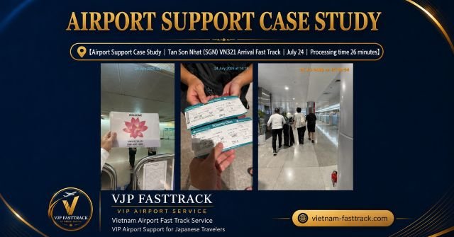 VN321 | Tan Son Nhat Arrival Fast Track Case Study